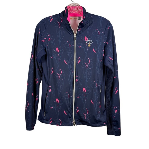 KJUS Women Golf Sunshine Printed Jacket, Waterville 1889 Ireland Golf Course, S - Picture 2 of 11